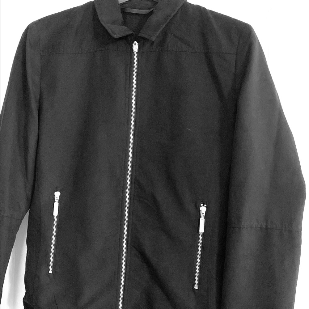 TopMan lightweight rain jacket;